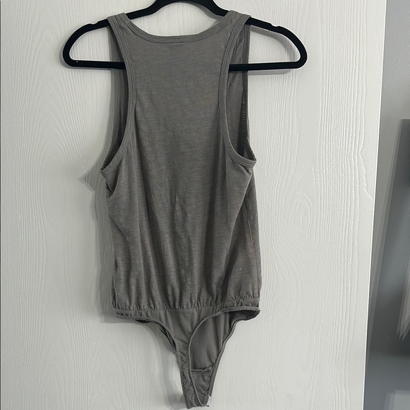 Free People Intimately Gray Tong Bodysuit - Picture 4 of 4